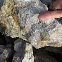 Ore sample from Songjiagou open pit